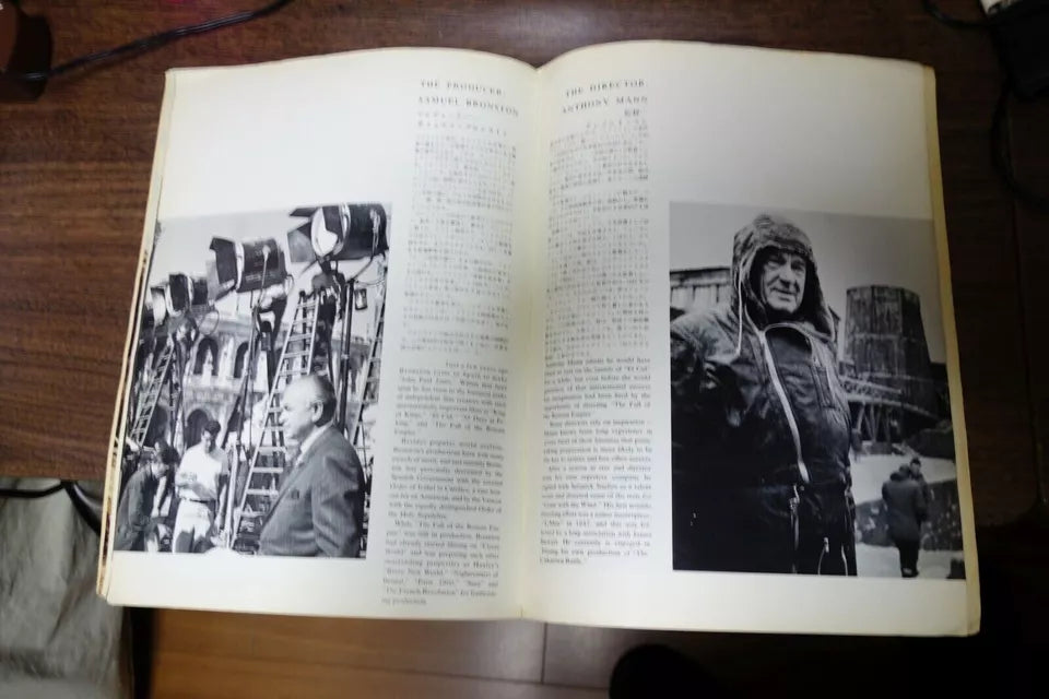 The Fall of The Roman Empire Japanese Movie Program Pamphlet 1964