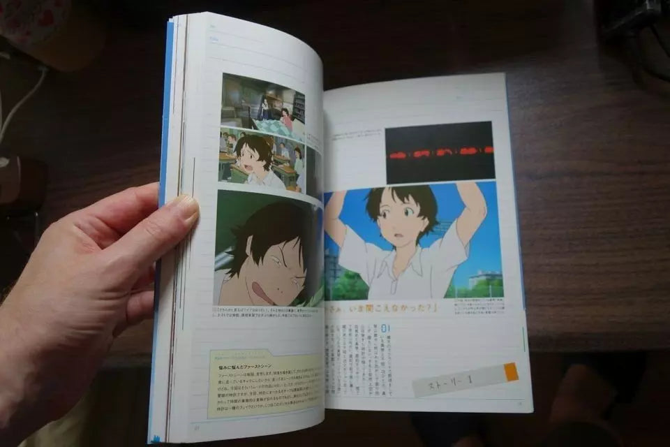 Girl Who Leapt Through Time Japanese Anime Movie Program Pamphlet 2006