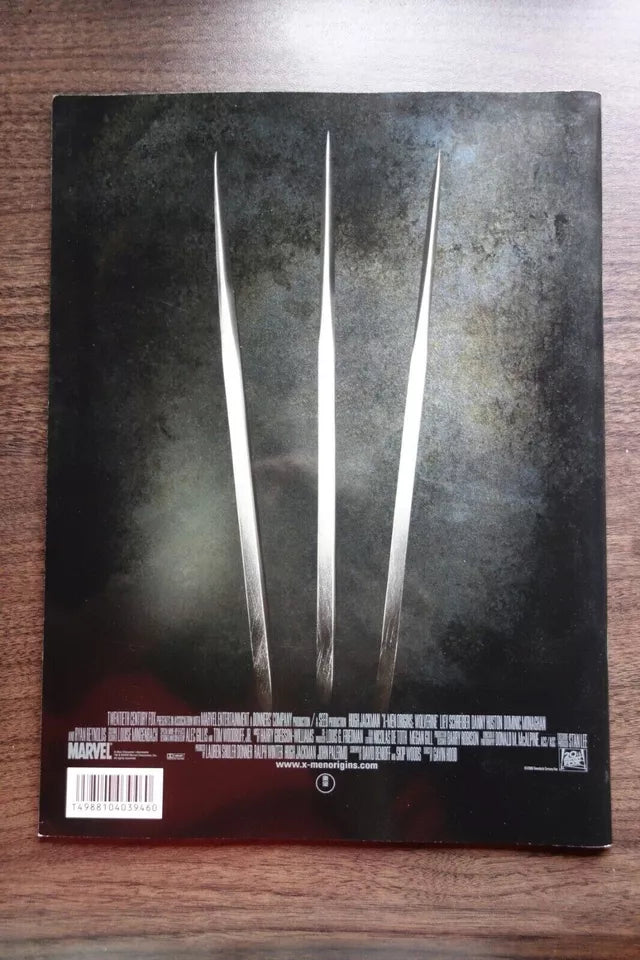 X-Men Origins Wolverine Japanese Movie Program Pamphlet 2009