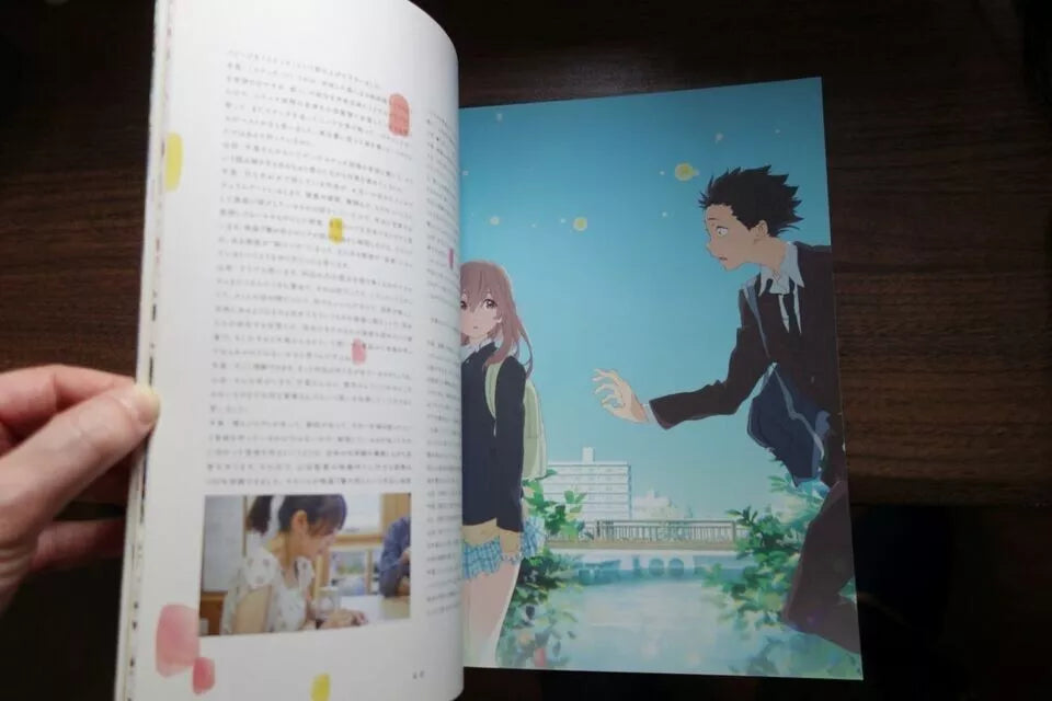 A Silent Voice Japanese Anime Movie Program Pamphlet 2016