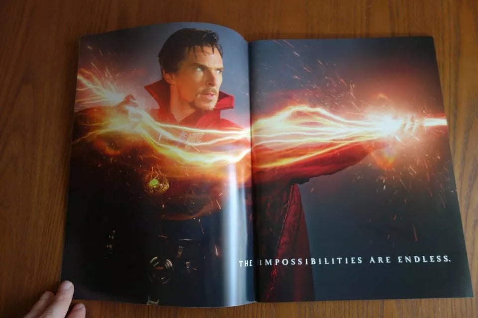 Doctor Strange Japanese Movie Program Pamphlet 2016 Marvel