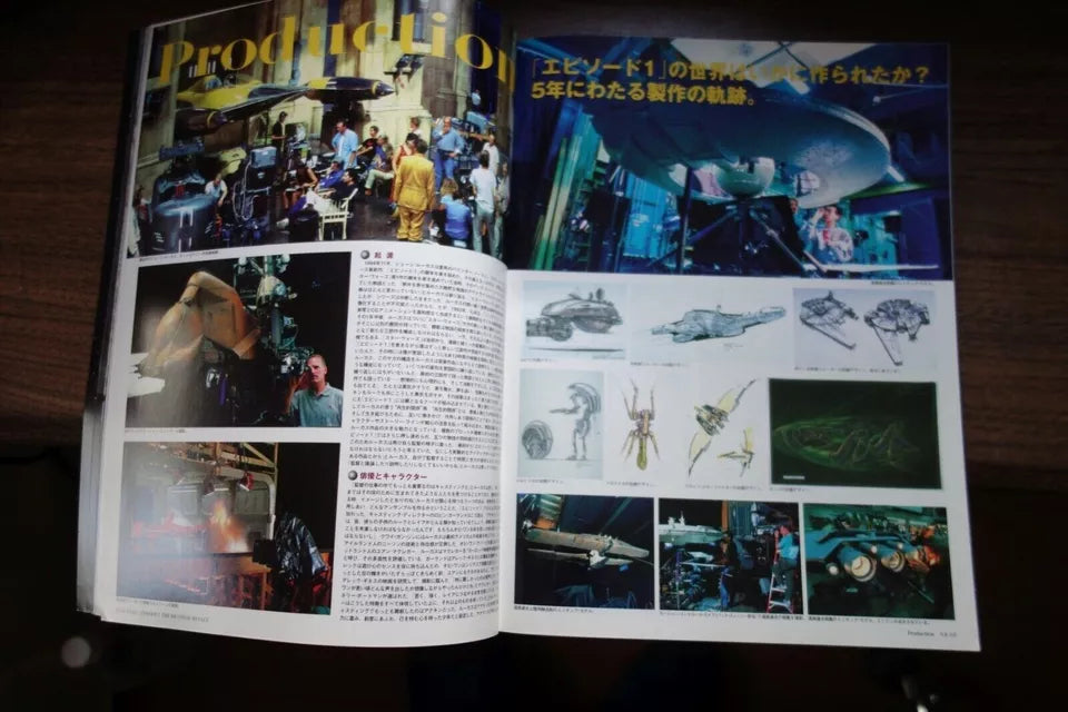 Star Wars I Phantom Menace Japanese Movie Program Pamphlet 1999