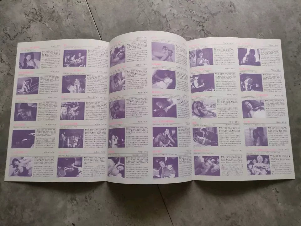 Orgasm Roman Porn Retrospective Japanese Chirashi Mini Ad-Flyer Poster 2024 4p