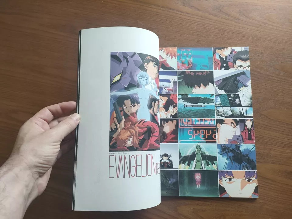 Evangelion Death And Rebirth Japanese Anime Movie Program Pamphlet 1997 B