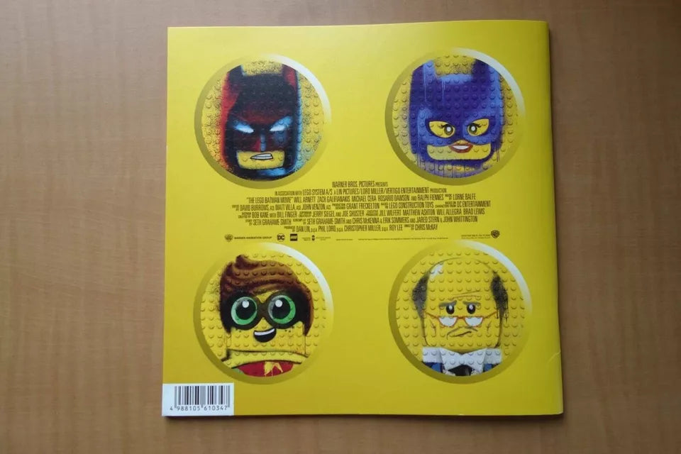 The Lego Batman Movie Japanese Anime Movie Program Pamphlet 2017 Animation