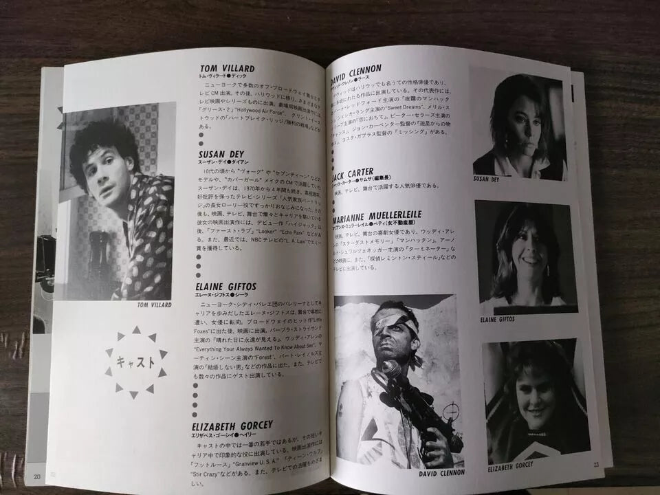 The Trouble With Dick Japanese Movie Program Pamphlet 1987