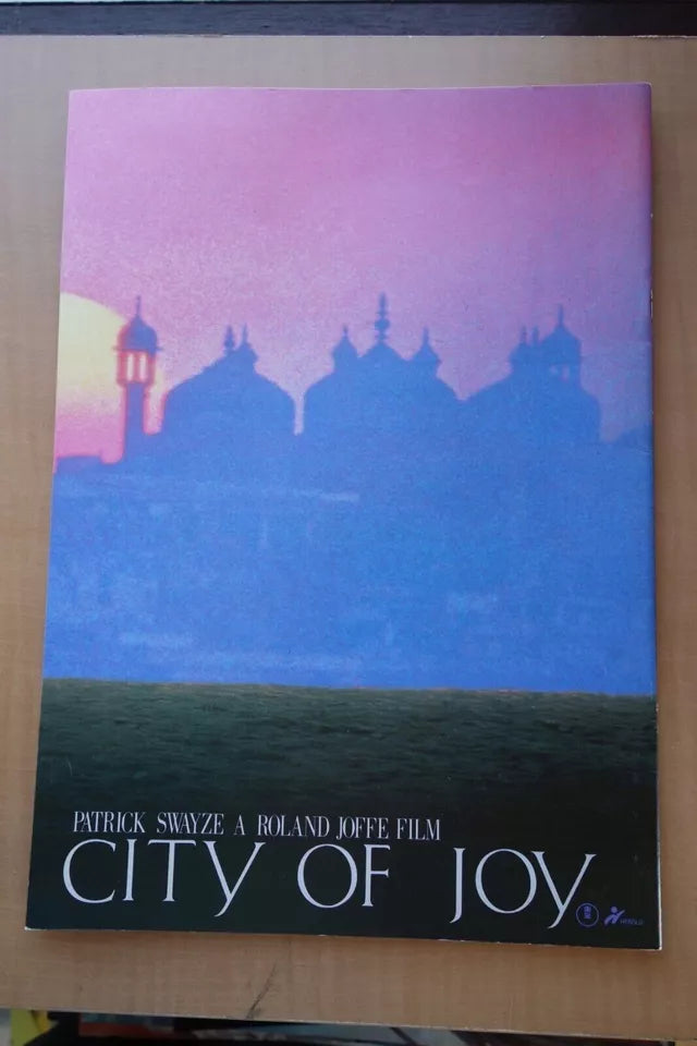 City of Joy Japanese Movie Program Pamphlet 1992