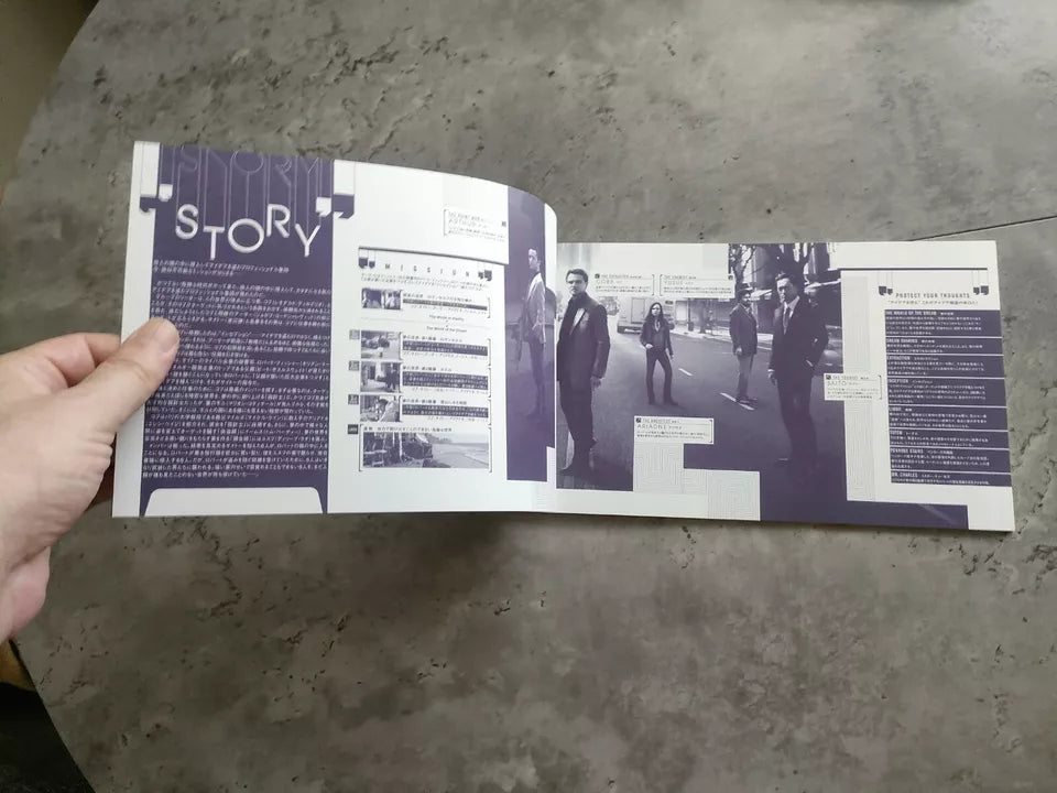 Inception Japanese Movie Program Pamphlet 2010 Nolan