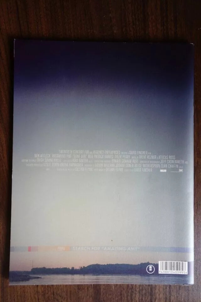 Gone Girl Japanese Movie Program Pamphlet 2014