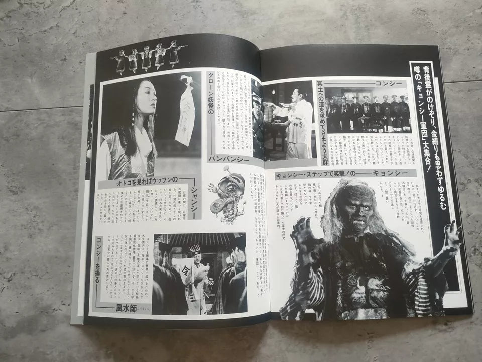 Mr. Vampire Japanese Movie Program Pamphlet 1985