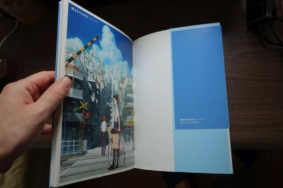 Girl Who Leapt Through Time Japanese Anime Movie Program Pamphlet 2006