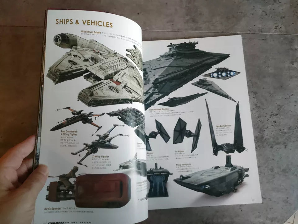 Star Wars The Force Awakens Japanese Movie Program Pamphlet 2015