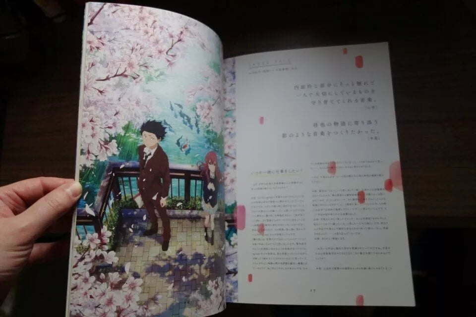 A Silent Voice Japanese Anime Movie Program Pamphlet 2016