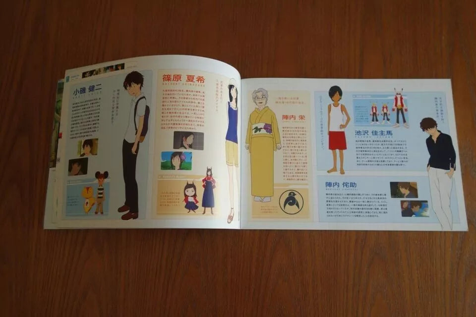 Summer Wars Japanese Anime Movie Program Pamphlet 2009 Hosoda
