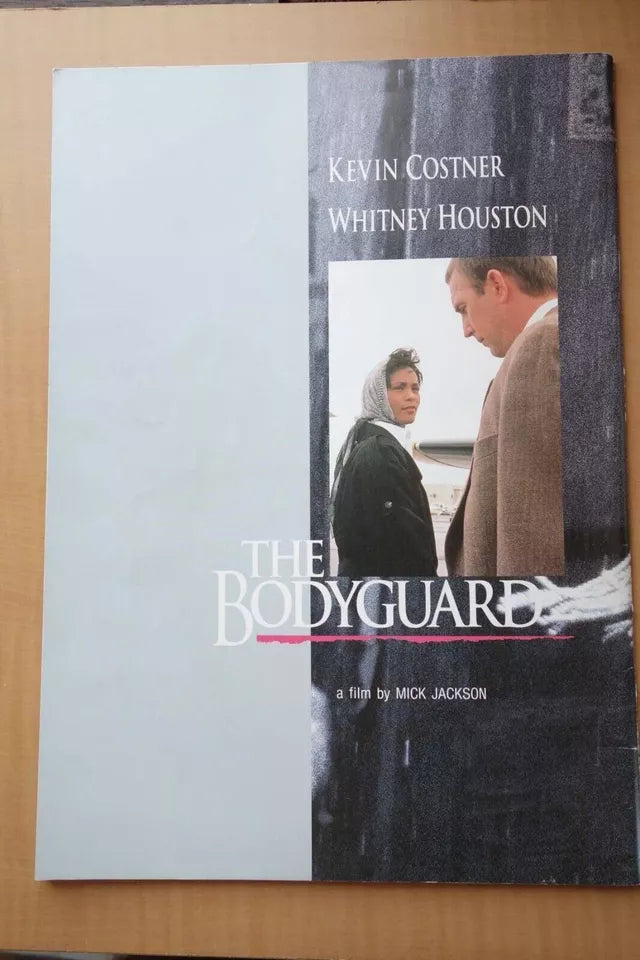 The Bodyguard Japanese Movie Program Pamphlet 1992 Whitney Houston