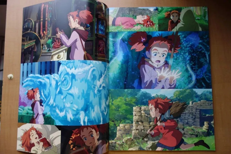 Mary And The Witch's Flower Japanese Anime Movie Program Pamphlet 2017