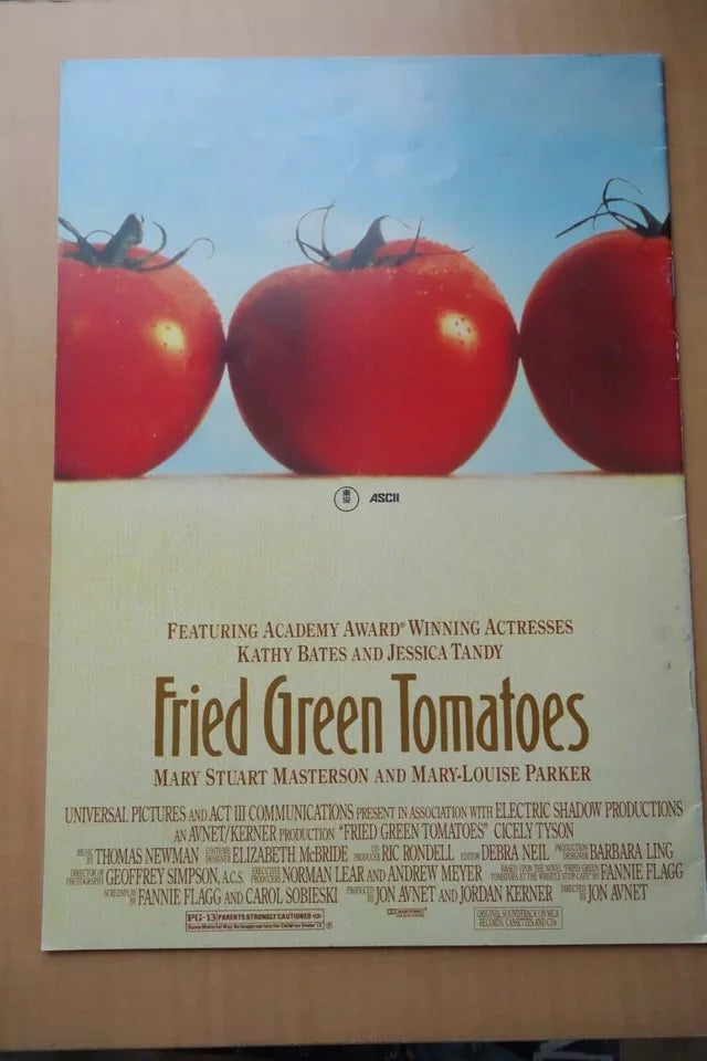 Fried Green Tomatoes Japanese Movie Program Pamphlet 1991