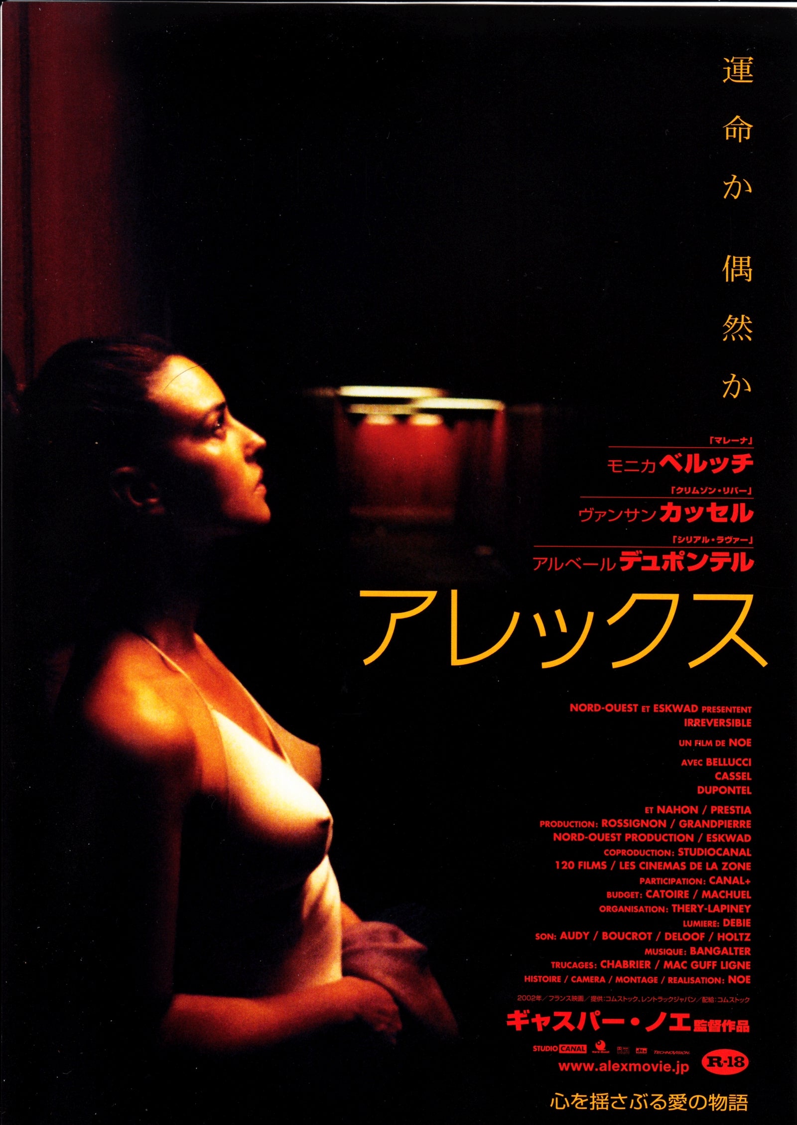 Irreversible Japanese Chirashi Mini Ad-Flyer Poster 2002