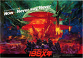 Future War 1986 -198X Japanese Anime Chirashi Mini Ad-Flyer Poster 1982