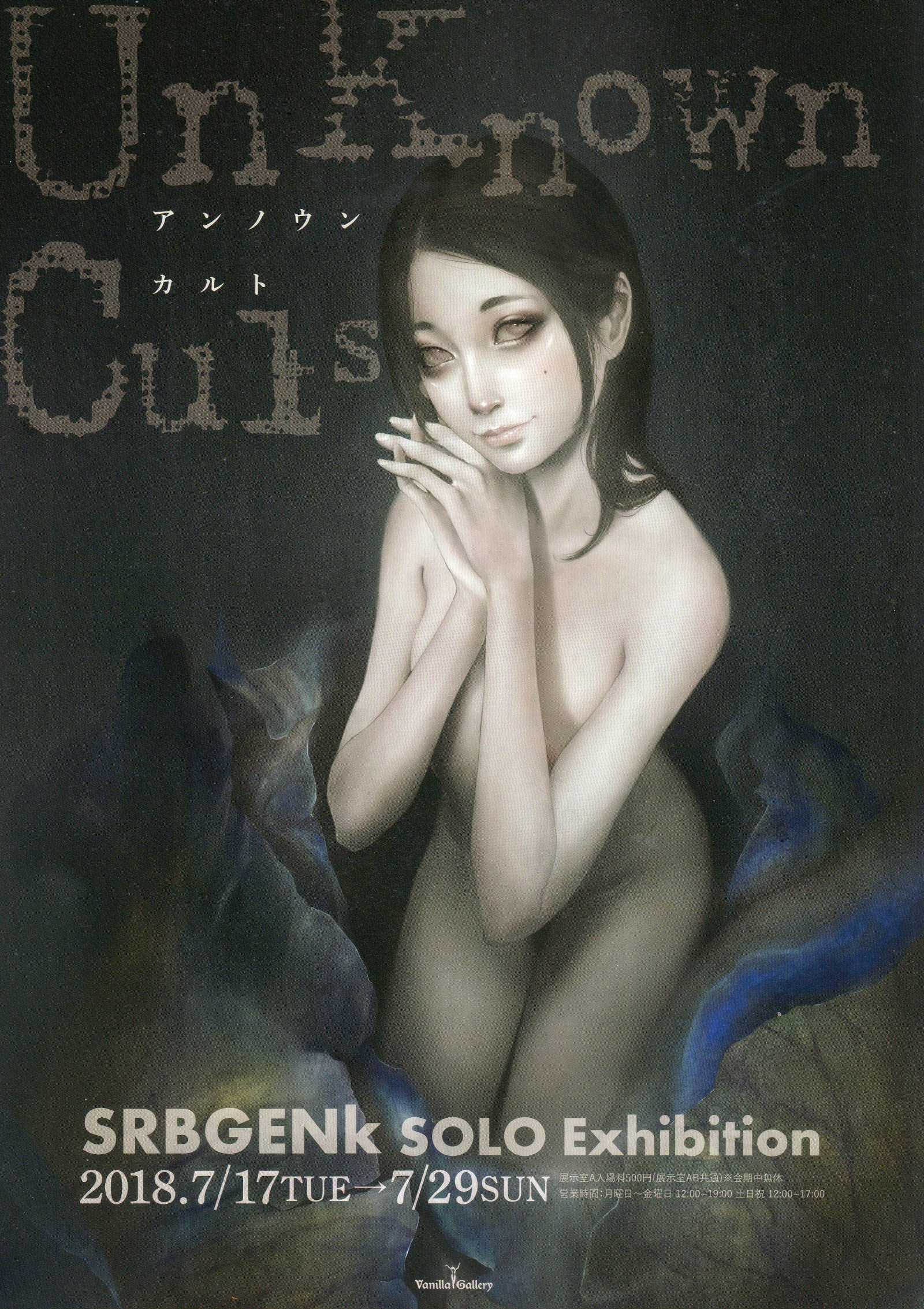 SRBGenk Exhibition Japanese  Chirashi Mini Ad-Flyer Poster 2018