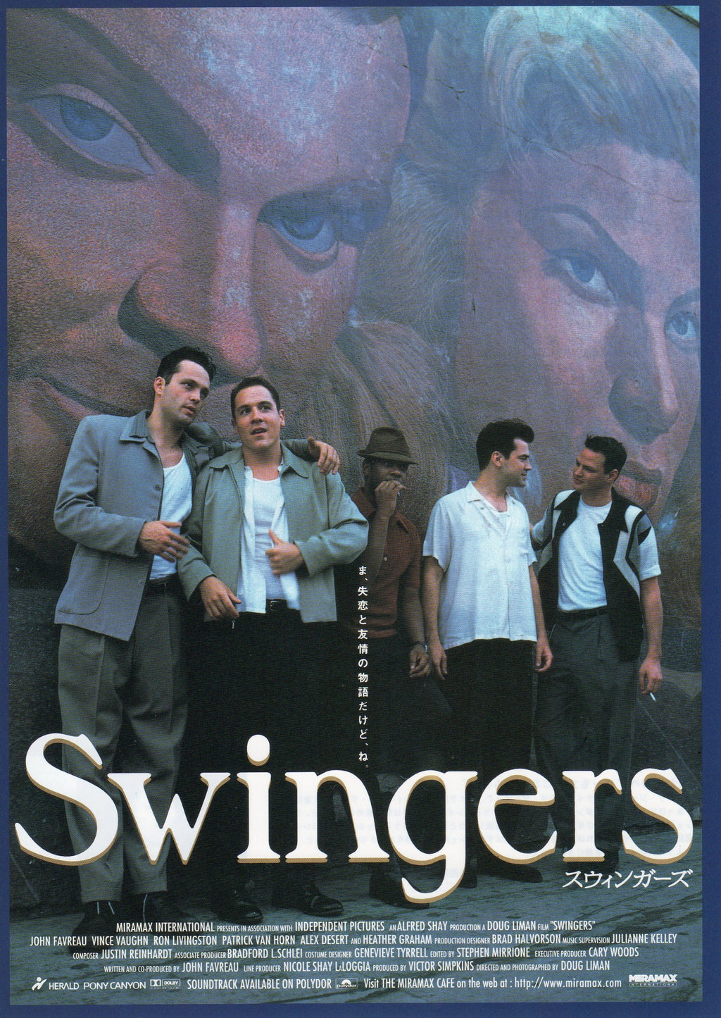 Swingers Japanese Chirashi Mini Ad-Flyer Poster 1996