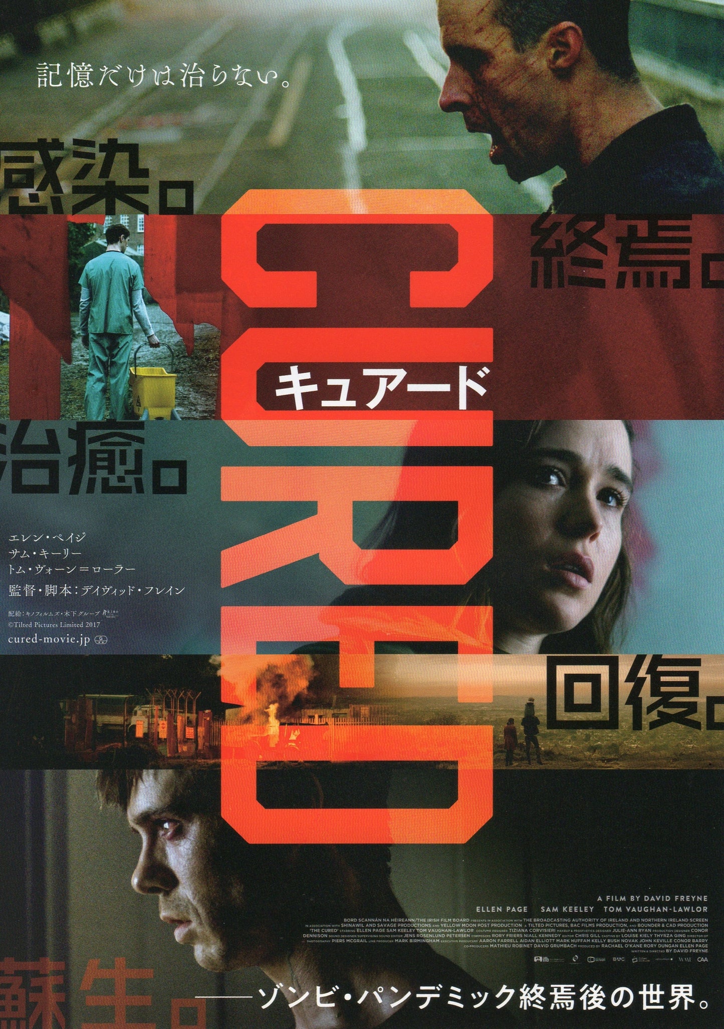 The Cured Japanese Chirashi Mini Ad-Flyer Poster 2017