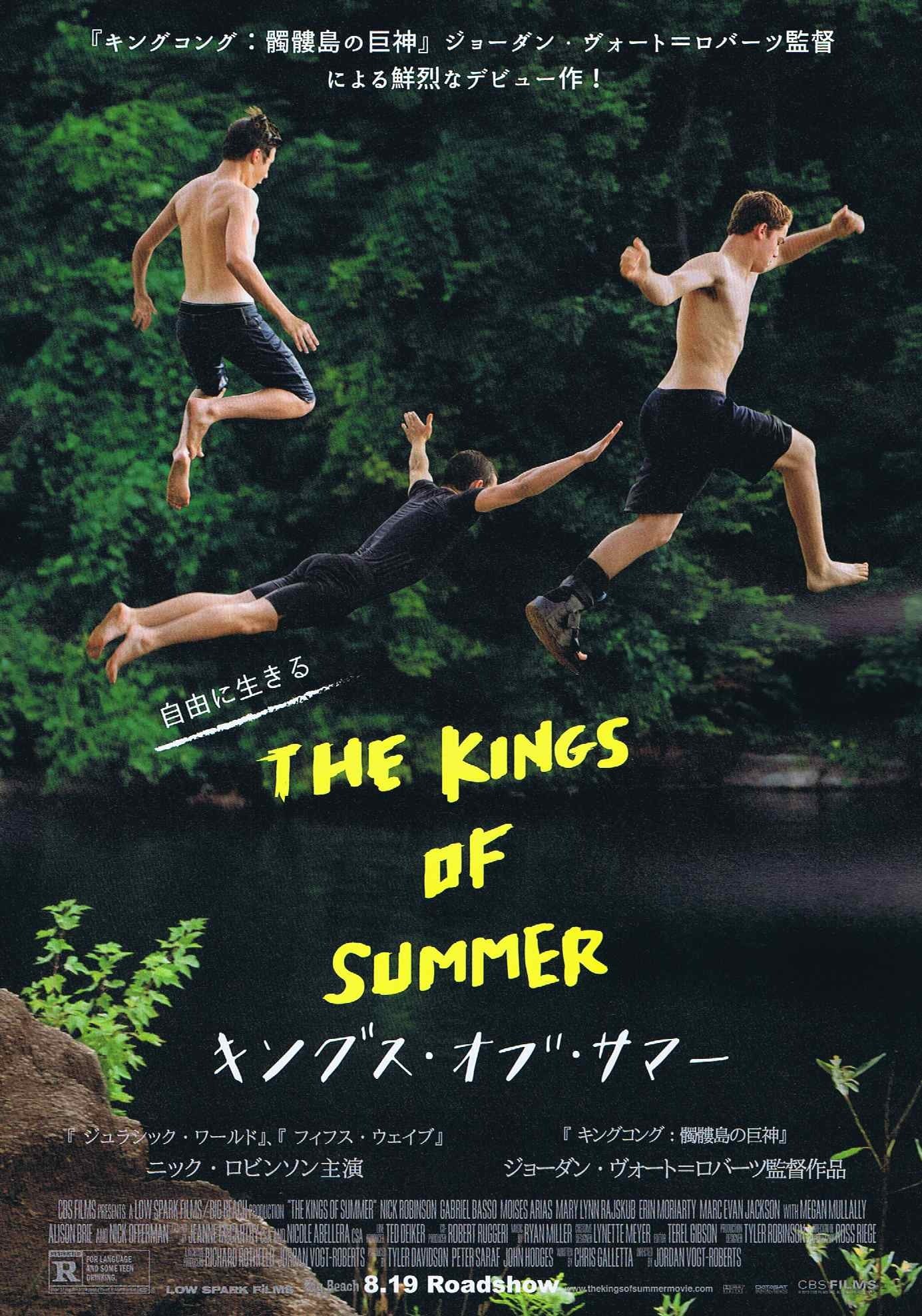 The Kings of Summer Japanese Chirashi Mini Ad-Flyer Poster 2013