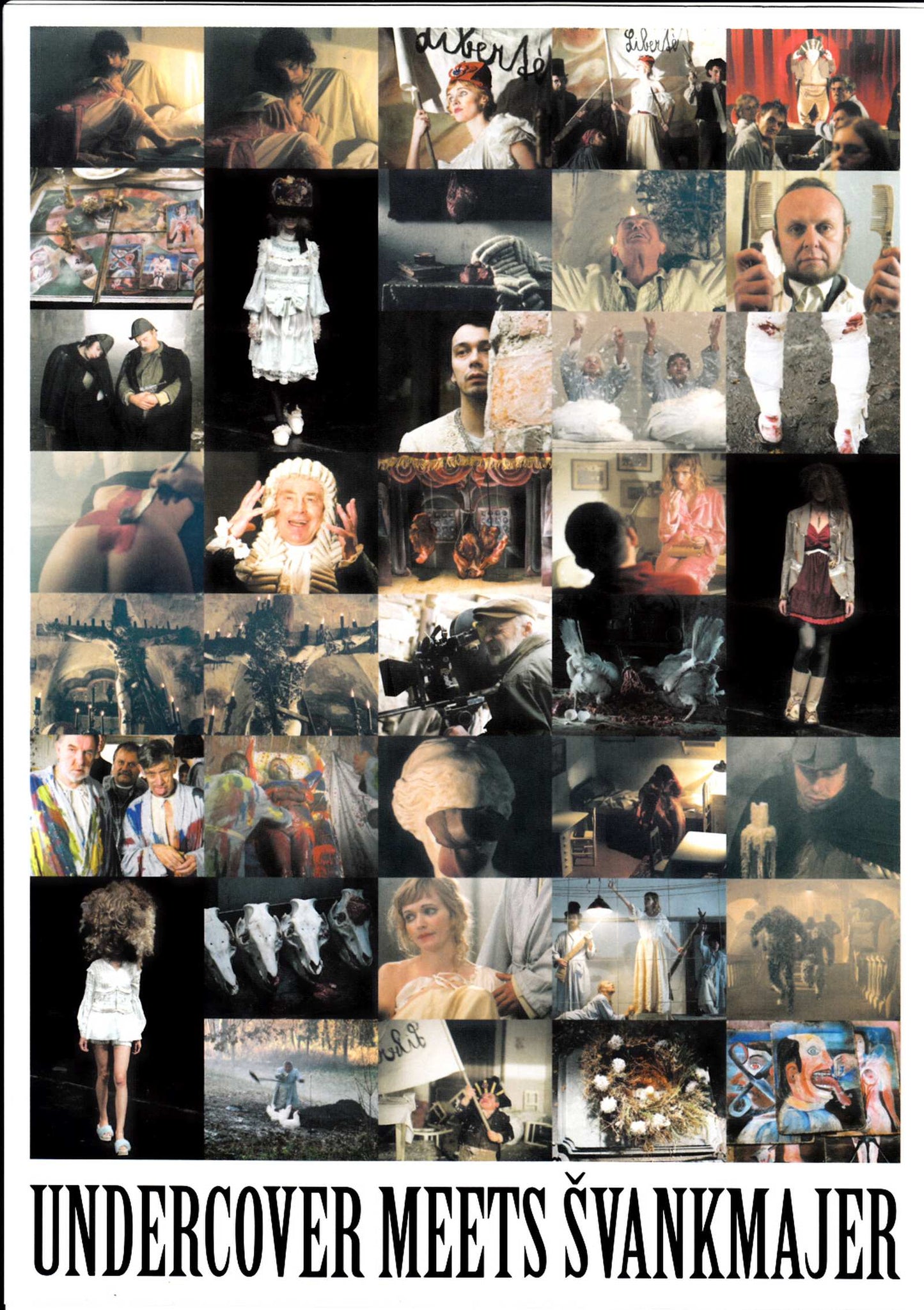 Undercover Meets Svankmajer Japanese Chirashi Mini Ad-Flyer Poster 2004