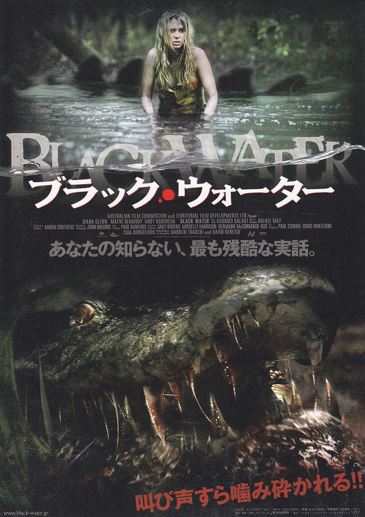Black Water Japanese Chirashi Mini Ad-Flyer Poster 2007