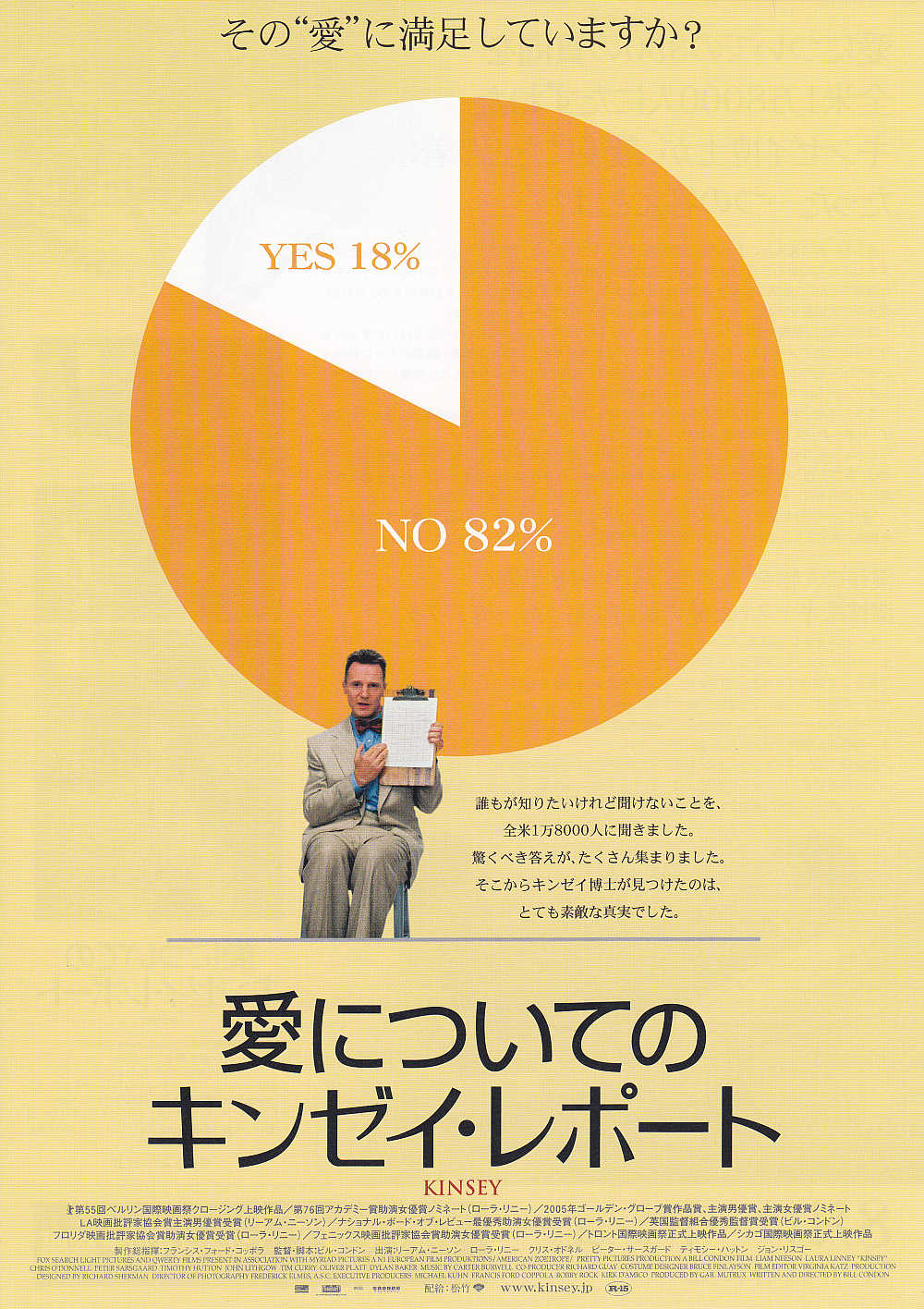 Kinsey Japanese Chirashi Mini Ad-Flyer Poster 2004