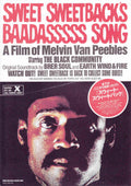 Sweet Sweetbacks Baaadaaasss Song Japanese Chirashi Mini Ad-Flyer Poster 1971R A