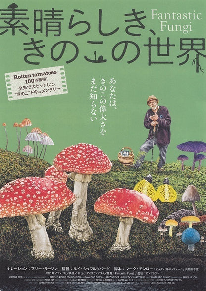 Fantastic Fungi Japanese Chirashi Mini Ad-Flyer Poster 2019