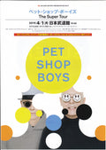 Pet Shop Boys Japan Tour Japanese Chirashi Mini Ad-Flyer Poster 2019