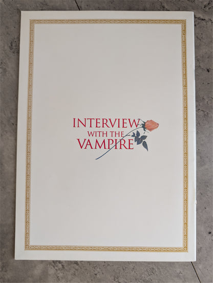 Interview With The Vampire Japanese Movie Program Pamphlet 1994