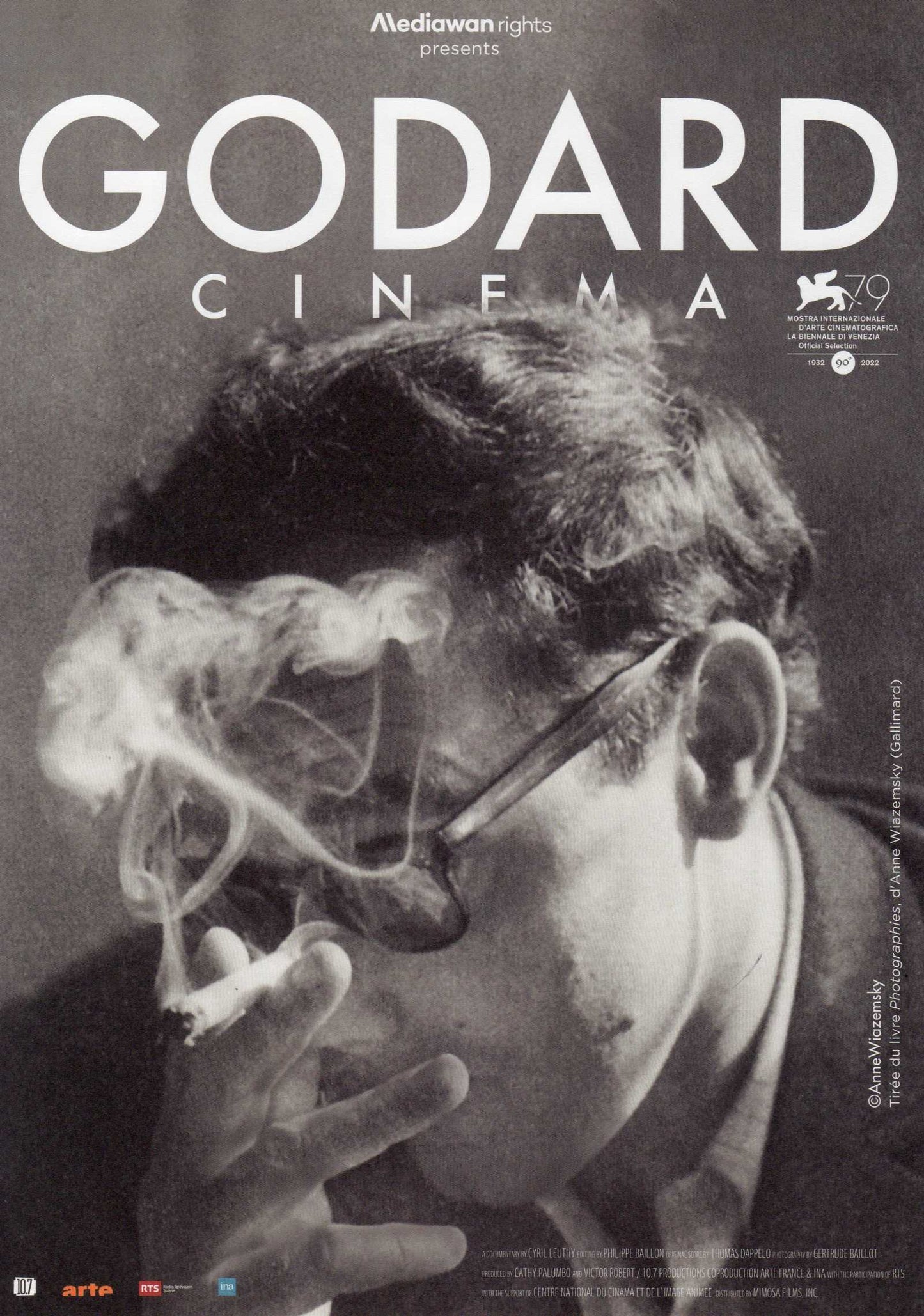 Godard Seul Le Cinema Japanese Chirashi Mini Ad-Flyer Poster 2022 A