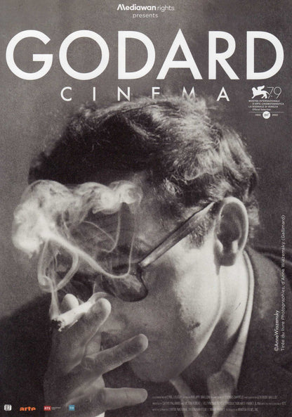 Godard Seul Le Cinema Japanese Chirashi Mini Ad-Flyer Poster 2022 A