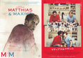 Matthias & Maxime Japanese Chirashi Mini Ad-Flyer Poster 2019 4p