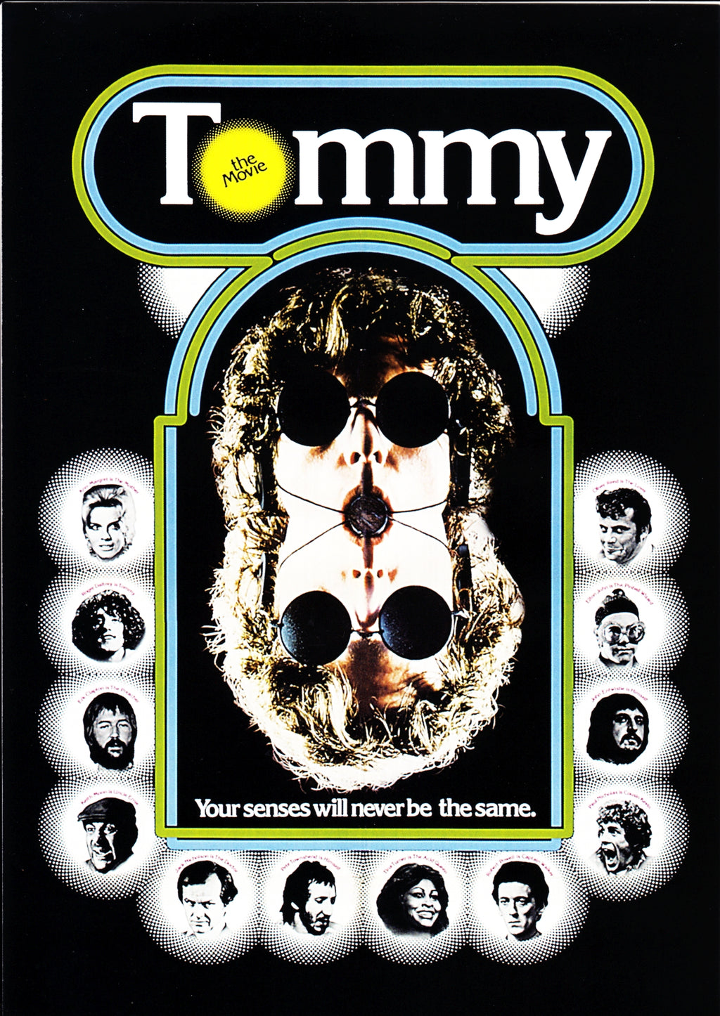 Tommy Japanese Chirashi Mini Ad-Flyer Poster 1975 R Ken Russell