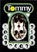 Tommy Japanese Chirashi Mini Ad-Flyer Poster 1975 R Ken Russell
