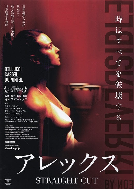 Irreversible Straight Cut Japanese Chirashi Mini Ad-Flyer Poster 2020 Gaspar Noe