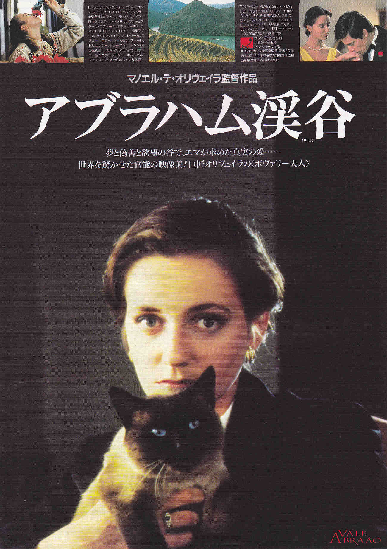 Abraham's Valley Japanese Chirashi Mini Ad-Flyer Poster 1993