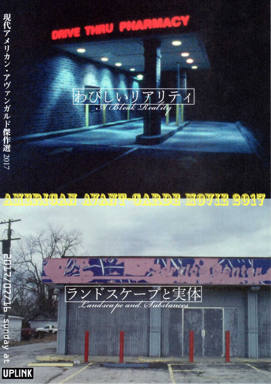 American Avant-Garde Film Festival Japanese Chirashi Mini Ad-Flyer Poster 2017