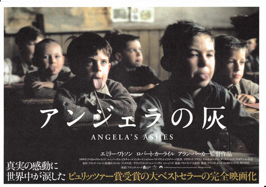 Angela's Ashes Japanese Chirashi Mini Ad-Flyer Poster 1999