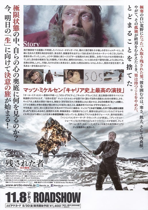 Arctic Japanese Chirashi Mini Ad-Flyer Poster 2018