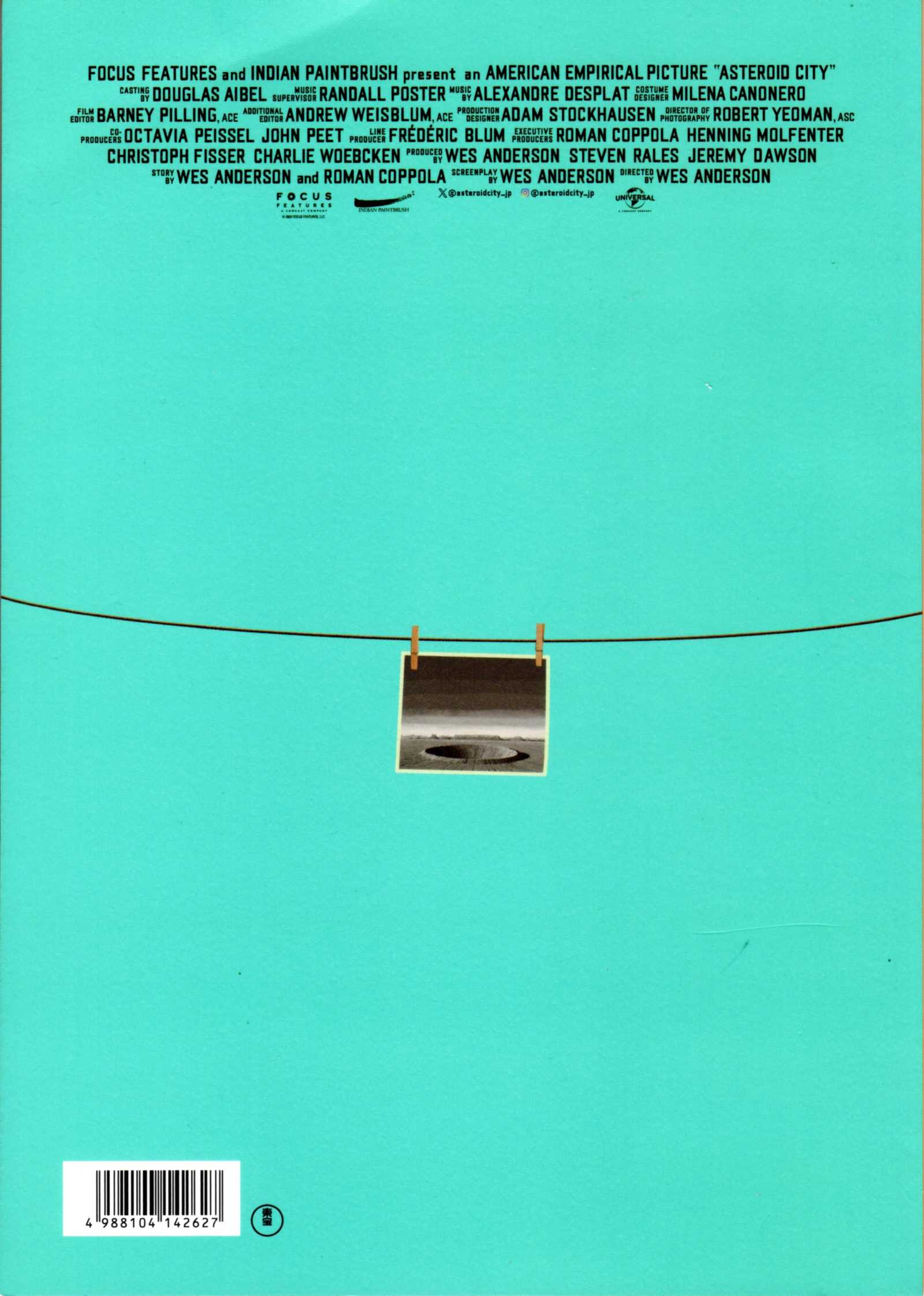 Asteroid City Japanese Movie Program Pamphlet 2023 Wes Anderson