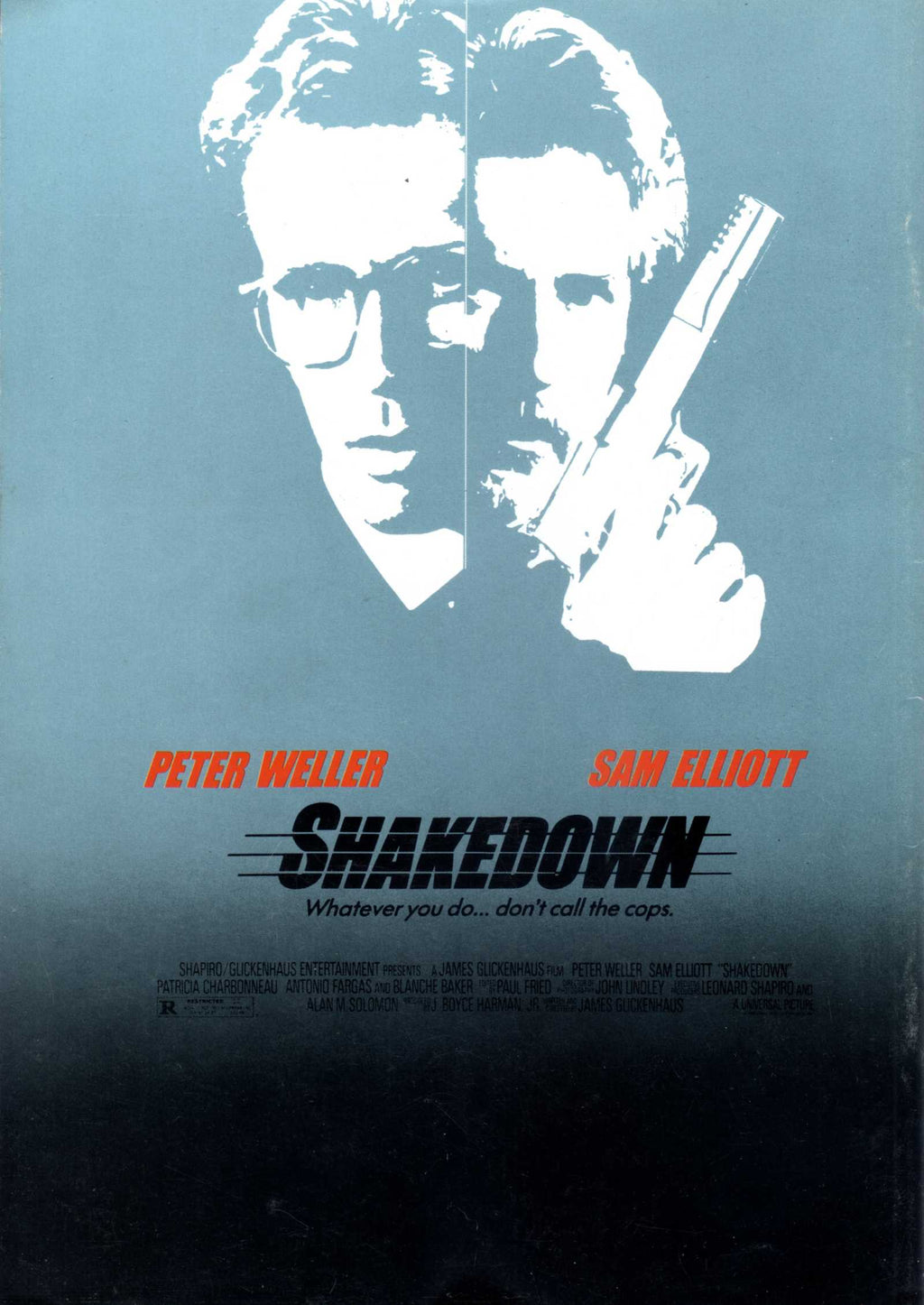 Shakedown - Blue Jeans Cop Japanese Movie Program Pamphlet 1988