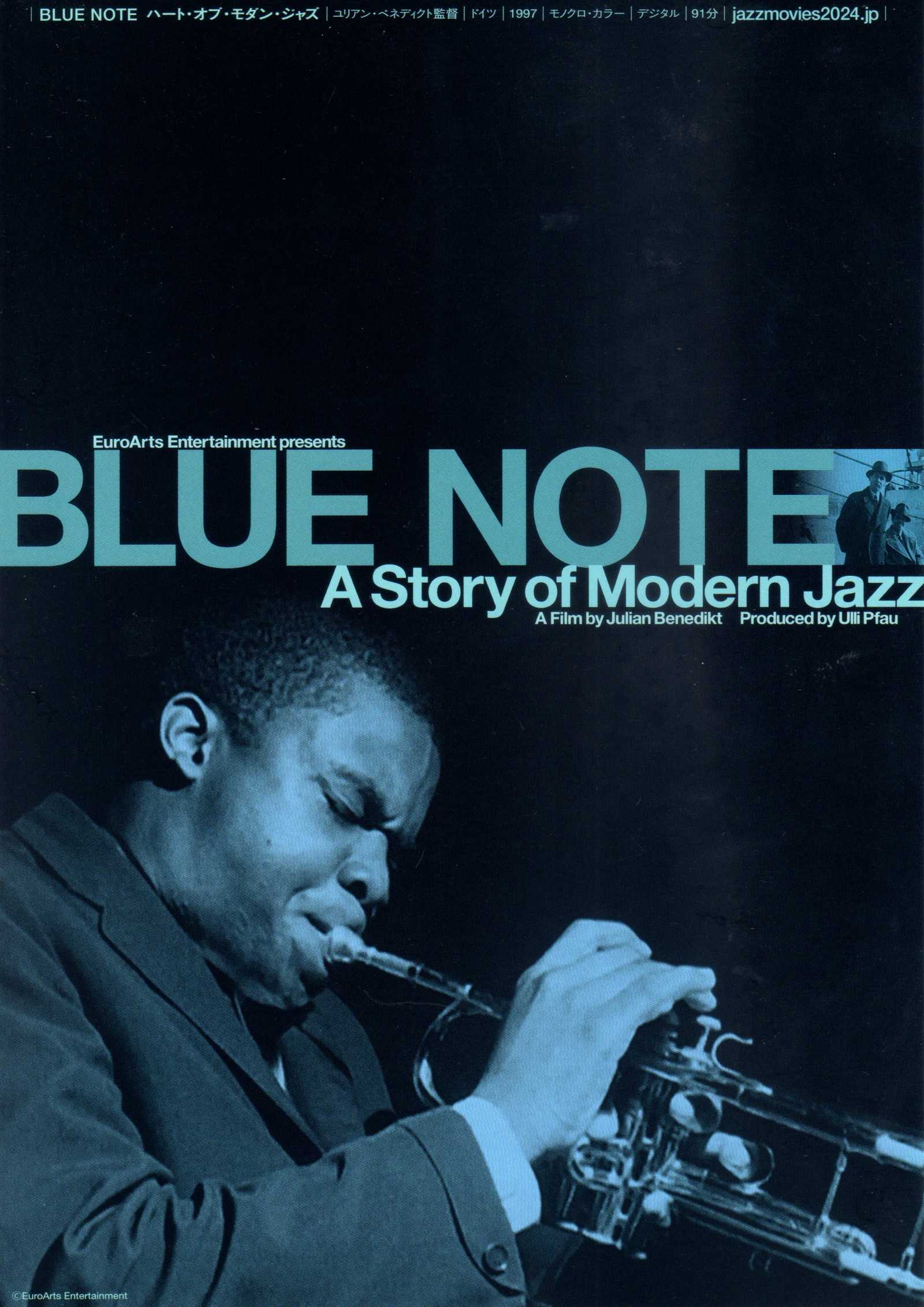 Blue Note A Story of Modern Jazz Japanese Chirashi Mini Ad-Flyer Poster 1997