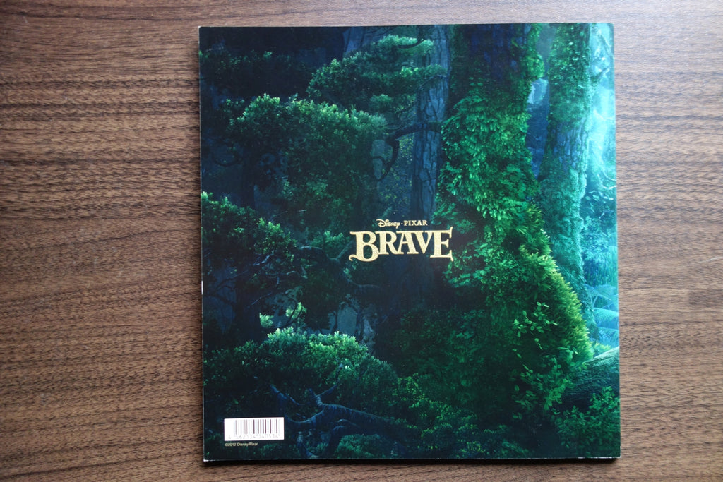 Brave Japanese Anime Movie Program Pamphlet 2012