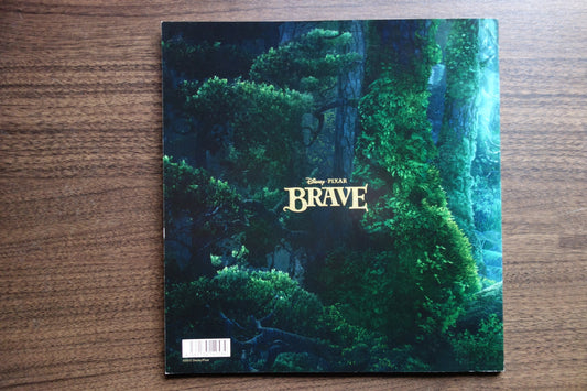 Brave Japanese Anime Movie Program Pamphlet 2012