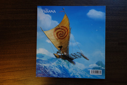 Moana Japanese Anime Movie Program Pamphlet 2016